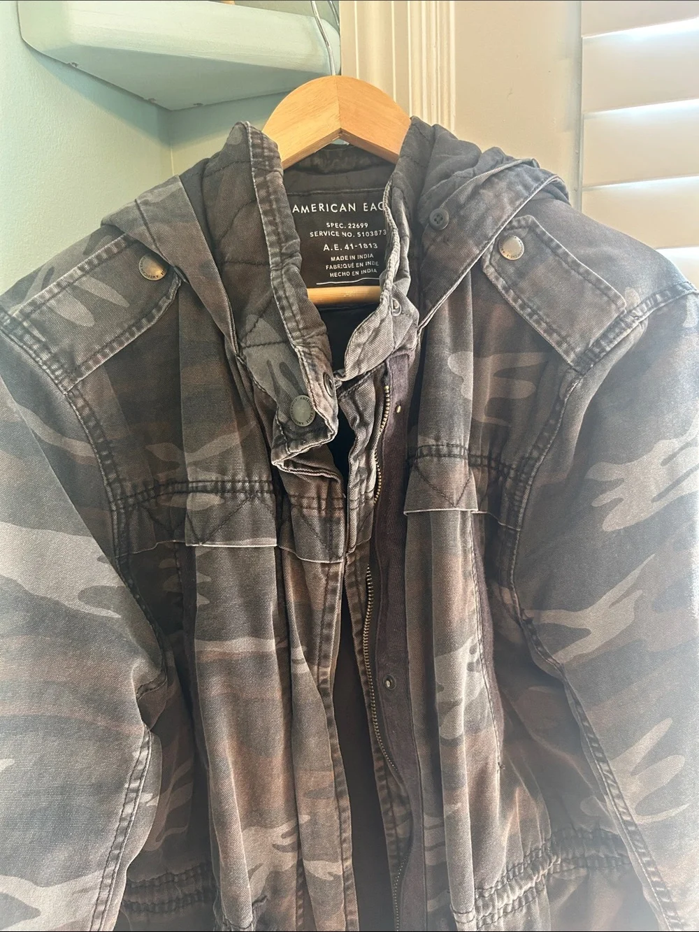 American Eagle Camo Jacket
